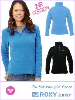 Roxy: Junior Girls - 'On The Run' Girl Fleece (only Age 14 Now)