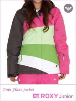 Roxy: Super Soft Pink Flake Jacket (ages 14-16)
