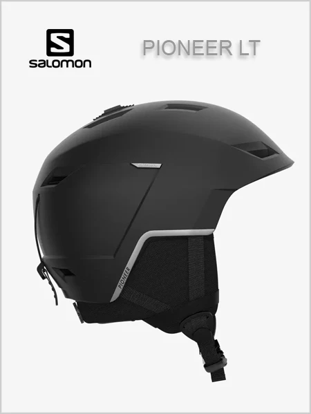 Salomon: Pioneer LT Helmet - Black 1 Salomon: Pioneer LT Helmet - Black