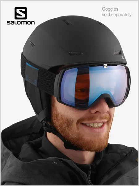 Salomon: Pioneer LT Helmet - Black 2 Salomon: Pioneer LT Helmet - Black - Image 2