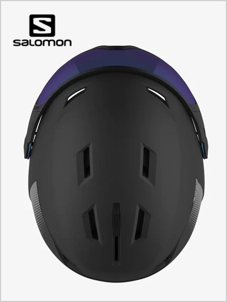 Salomon: Pioneer LT Visor Helmet - Black 2 Salomon: Pioneer LT Visor Helmet - Black - Image 2