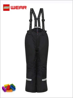 Lego Wear: Platon 708 - LEGOÂ® Wear Tec Snow Pant - Black