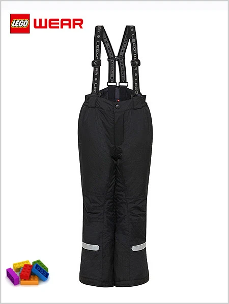 Lego Wear: Platon 708 - LEGO® Wear Tec Snow Pant - Black 1 Lego Wear: Platon 708 - LEGO® Wear Tec Snow Pant - Black