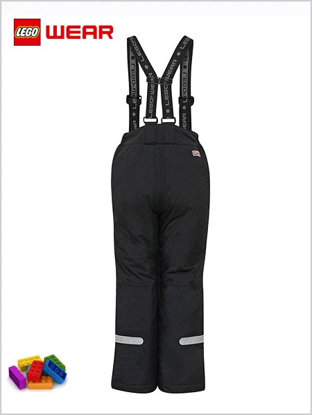 Lego Wear: Platon 708 - LEGO® Wear Tec Snow Pant - Black 2 Lego Wear: Platon 708 - LEGO® Wear Tec Snow Pant - Black - Image 2