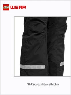 Lego Wear: Platon 708 - LEGO® Wear Tec Snow Pant - Black 5 Lego Wear: Platon 708 - LEGO® Wear Tec Snow Pant - Black -Ski Gear Store Platon708 Black3