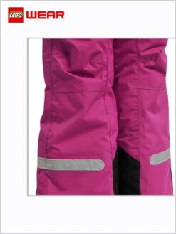 Lego Wear: Platon 709 - LEGO® Wear Tec Snow Pant - Dark Pink 5 Lego Wear: Platon 709 - LEGO® Wear Tec Snow Pant - Dark Pink -Ski Gear Store Platon709 DPink4