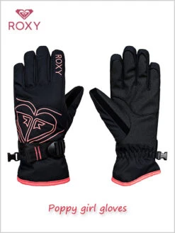 Roxy: Junior: Poppy Girl Gloves - True Black