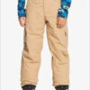 Quiksilver: Porter Snow Pants - Tannin (age 16)