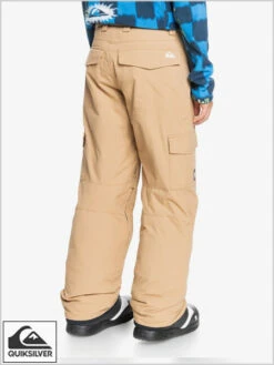 Quiksilver: Porter Snow Pants - Tannin (age 16) 6 Quiksilver: Porter Snow Pants - Tannin (age 16) -Ski Gear Store Porterpants Tannin3