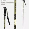 K2 Skis: Power Composite Ski Poles - Black / Green