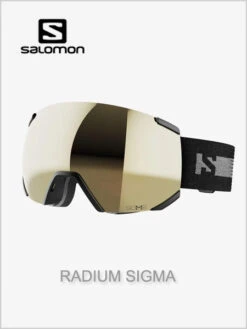 Salomon: Radium SIGMA (+ OTG) - Black Frame / Gold Lens