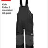 Helly Hansen: Kids Rider 2 INS Bib-pant - Black