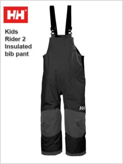 Helly Hansen: Kids Rider 2 INS Bib-pant - Black
