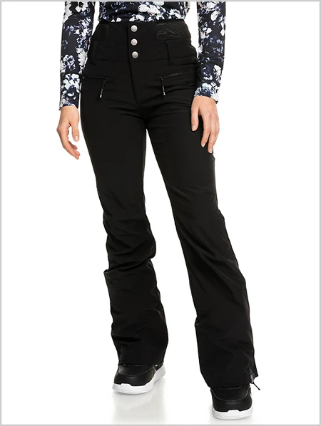 Roxy: Rising High Pant - Black 1 Roxy: Rising High Pant - Black