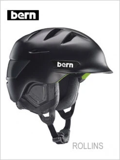 Bern: Rollins Helmet - Matte Black