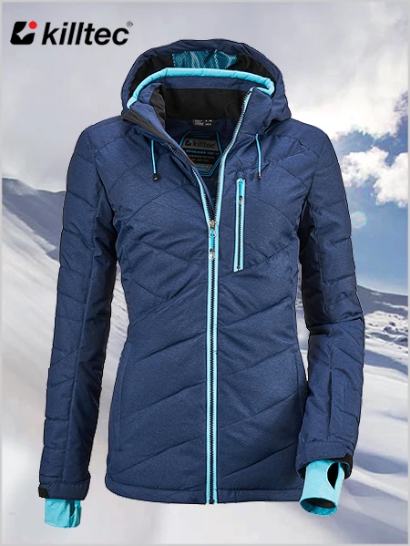 Killtec: Savognin Quilted - Denim (only UK 16-18 Now Left) 1 Killtec: Savognin Quilted - Denim (only UK 16-18 Now Left)