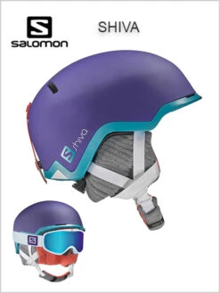 Salomon: Shiva Womens Helmet - Purple
