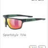 Uvex: Sportstyle 706 Sunglasses Black Moss (red Mirror Lens) - Cat 3