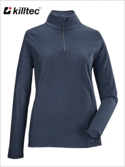 Killtec: Powerstretch Ski Top - Navy (sizes 8-24)
