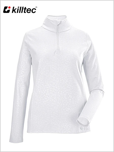 Killtec: Powerstretch Ski Top - White (sizes 16-24) 1 Killtec: Powerstretch Ski Top - White (sizes 16-24)