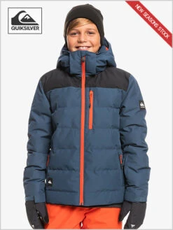 Quiksilver: The Edge Jacket - Insignia Blue (ages 8 - 16)