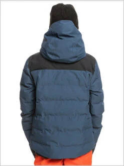 Quiksilver: The Edge Jacket - Insignia Blue (ages 8 - 16) -Ski Gear Store TheEdge blue3