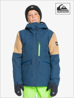 Quiksilver: Travis Rice Youth Jacket - Insignia Blue