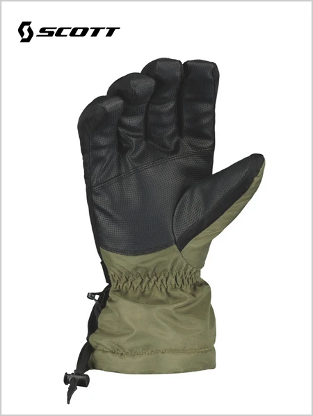 Scott Sports: Ultimate Warm Mens Gloves - Green / Black 2 Scott Sports: Ultimate Warm Mens Gloves - Green / Black - Image 2