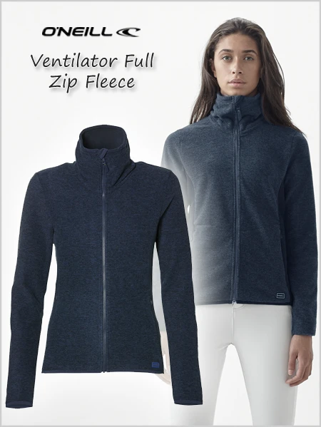 O'Neill: Ventilator Full Zip Fleece - Ink Blue 1 O'Neill: Ventilator Full Zip Fleece - Ink Blue