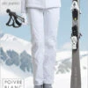Poivre Blanc: Ladies Stretch Ski Pants (white)
