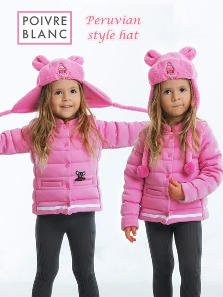 Poivre Blanc: Bubbly Candy Pink Hat - Child / Junior 1 Poivre Blanc: Bubbly Candy Pink Hat - Child / Junior