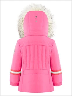 Poivre Blanc: Girls Harriett Ski Jacket - Glory Pink 5 Poivre Blanc: Girls Harriett Ski Jacket - Glory Pink -Ski Gear Store W221002BBGL Glorypink4