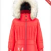 Poivre Blanc: Girls Harriett Ski Jacket - Tecno Red