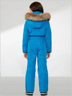 Poivre Blanc: Girls Leonie One-piece Suit - King Blue (ages 8-14) 6 Poivre Blanc: Girls Leonie One-piece Suit - King Blue (ages 8-14) -Ski Gear Store W221031JRGL KingBlue3