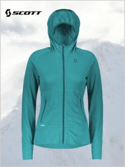 Scott Sports: Womens Defined Polar Jacket - Sky Blue