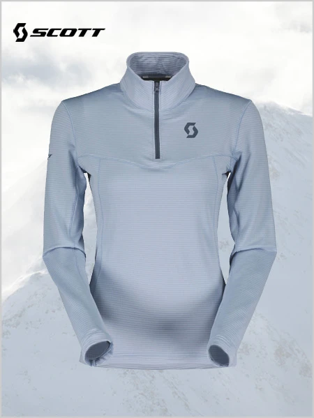 Scott Sports: Defined Ladies Light Pullover - Glace Blue 1 Scott Sports: Defined Ladies Light Pullover - Glace Blue