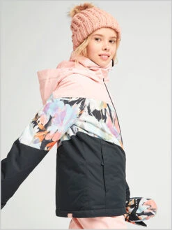 Roxy: Whist Girl Jacket - True Black Tenderness