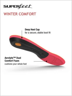 Superfeet: Superfeet Winter Comfort Insole 6 Superfeet: Superfeet Winter Comfort Insole -Ski Gear Store WinterComfort3
