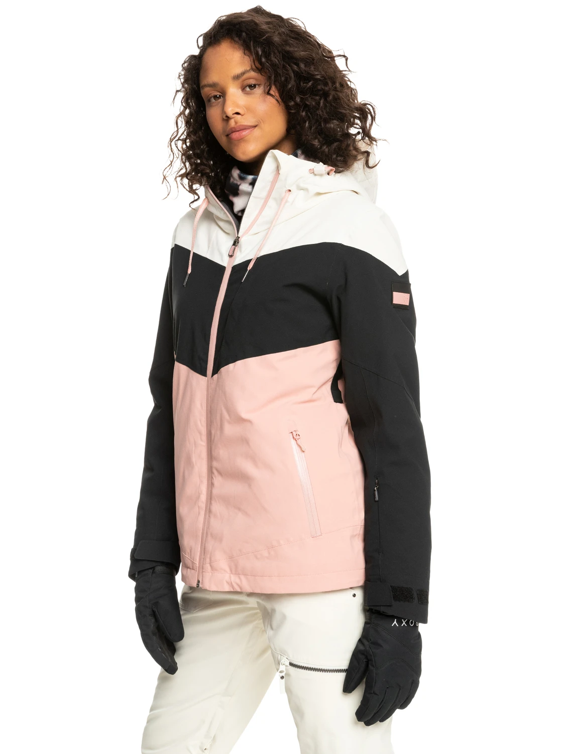 Roxy: Winter Haven Jacket - Mellow Rose 2 Roxy: Winter Haven Jacket - Mellow Rose - Image 2