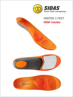 Sidas: Winter 3 Feet - HIGH Insoles