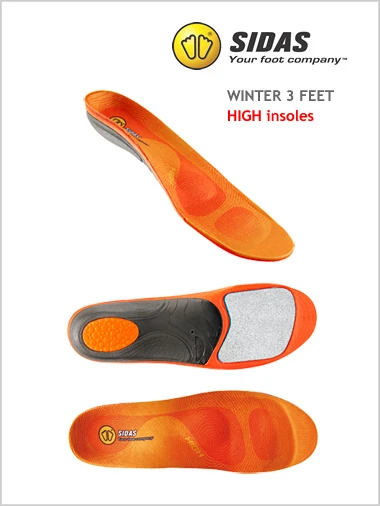 Sidas: Winter 3 Feet - HIGH Insoles 1 Sidas: Winter 3 Feet - HIGH Insoles