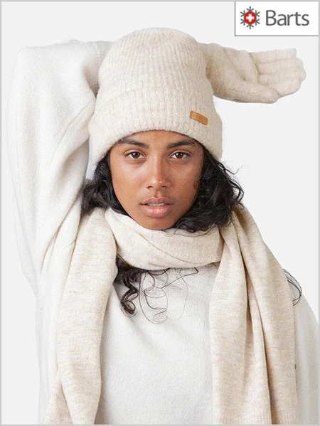 Barts: Barts Witzia Beanie - Cream 1 Barts: Barts Witzia Beanie - Cream