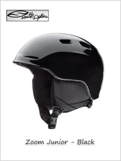 Smith: Zoom Junior Helmet - Black