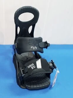 Drake: Fifty Matt Black - Men's Snowboard Bindings