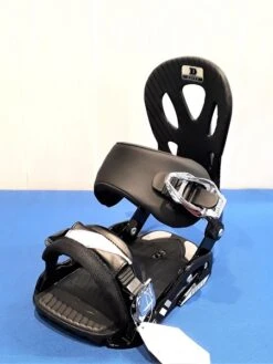 Drake: Fifty Black/silver - Mens Snowboard Bindings