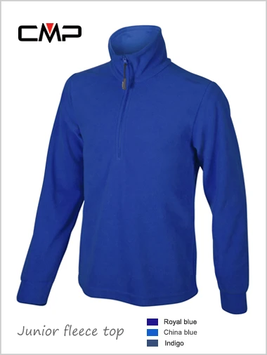 CMP: Child / Junior - Unisex Fleece Top - Blues 1 CMP: Child / Junior - Unisex Fleece Top - Blues
